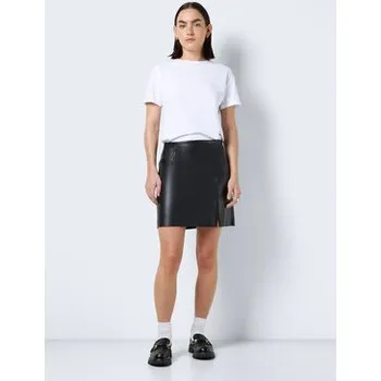 Dámská sukně Noisy May Sukně z imitace kůže 27021277 Černá Regular Fit XS