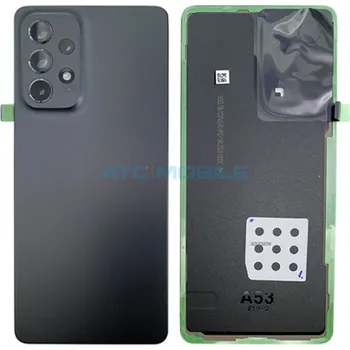 Náhradní kryt pro mobilní telefon Zadní kryt Samsung Galaxy A53 5G (SM-A536) černý včetně sklíček kamer, originální a zpět 16 Kč s ATC Clubem