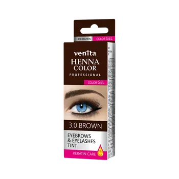 Barva na řasy a obočí Venita Henna Color Professional Color Gel 15 g
