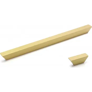 Nábytkové kování Rujzdesign Úchytka ELDORA / Zlatá leštěná 96 mm