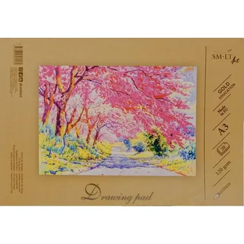 SMLT Blok GOLD pro všechny suché techniky - tužky a pera A3, 120g/m2, 20 listů