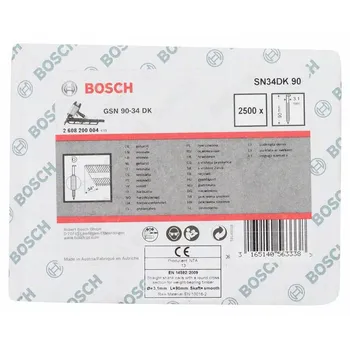 Hřebík BOSCH 2608200004 3,1 x 90 mm 2500 ks