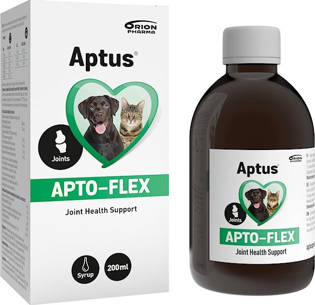 Orion Pharma Animal Health Aptus® Apto-flex Vet™ sirup 200ml + dárek Apto-flex sáček 1 x