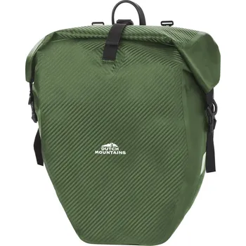 DUTCH MOUNTAINS Taška na kolo Bicycle Bag Single Rear Green