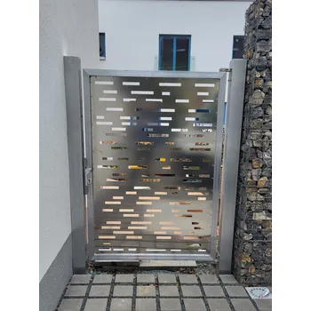 brána FL BRÁNY Vstupní branka 120 cm x 100 cm lakovaná