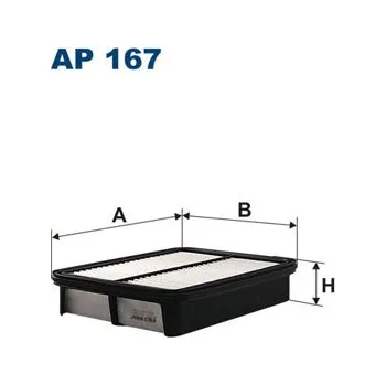 Vzduchový filtr Vzduchový filtr FILTRON (AP167)