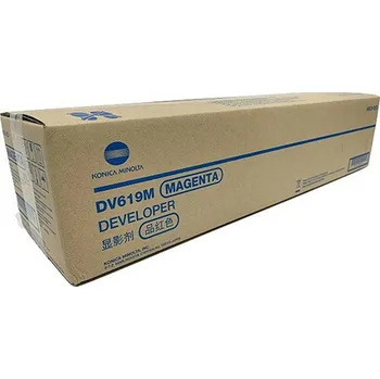 Developer Konica Minolta A9C80ED, Bizhub C458, C558, C658, magenta, DV-619M, originál