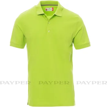 pracovní tričko Pánská polokošile Payper VENICE Barva: Zelená acidová, Velikost: 4XL