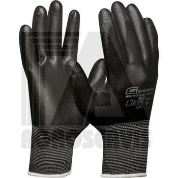 Pracovní rukavice Rukavice Micro Flex Touch černá vel.11