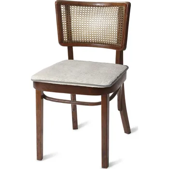 Podsedák Wooline Podsedák na židli 40 x 40 cm světle šedý