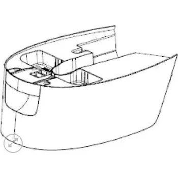 Nádoba na vodu pro žehličku PHILIPS 423902292421