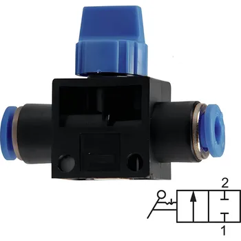 Ventil Pneumatics & Hydraulics Uzavírací ventil bez odvětrání 8 mm