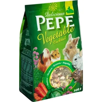 Krmivo pro hlodavce Vitakraft Pepe Delicious Vegetable Coctail zeleninový koktejl hlodavec 500g