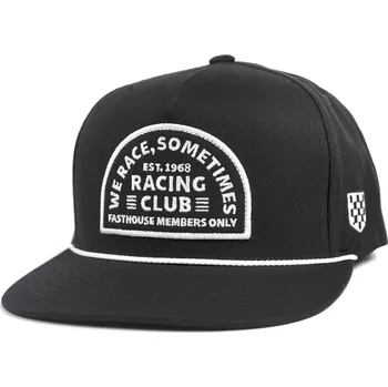 Fasthouse Members Only Hat Black