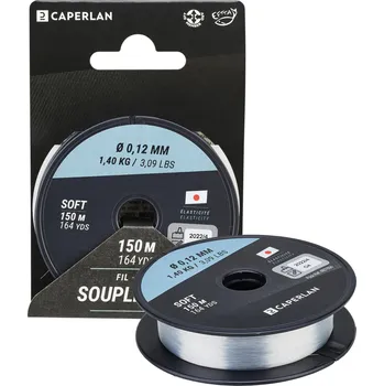 CAPERLAN Rybářský vlasec Rwy Soft Cristal 150 m 12/100