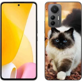 Pouzdro na mobilní telefon Gelový obal mmCase na mobil Xiaomi 12 Lite - kočka