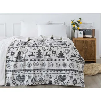 deka XPOSE® VÁNOCE 4 140 x 200 cm šedá