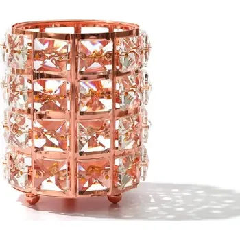 Umělecký štětec NÁDOBKA NA ŠTĚTCE GOLD kulaté