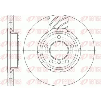 Brzdový kotouč Brzdový kotouč REMSA 6508.11