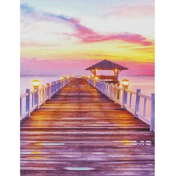 Diamantové malování Diamantová mozaika 5D JY062086-6 30 x 40 cm molo