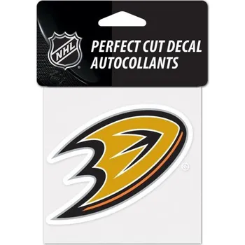 Puk WinCraft Samolepka Anaheim Ducks Perfect Cut Decal 10x10 397285