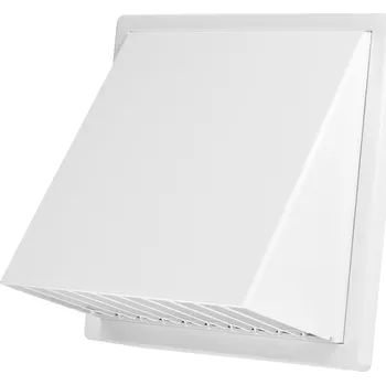 Větrací mřížka Větrací mřížka čtvercová se stříškou fi 100 bílá