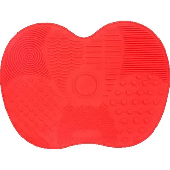Silikonová podložka na čištění štětců - Červené