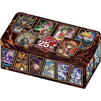 Karetní hra Yu-Gi-Oh 25th Anniversary Tin: Dueling Heroes plechová krabička