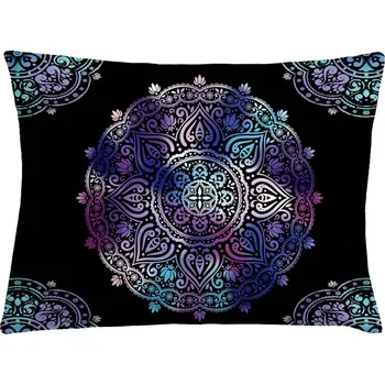 Povlečení XPOSE® Mikroplyšový povlak na polštář MANDALA 1 70x90 cm, Mikroplyš + Prodloužená možnost vrácení zboží do 50 dnů