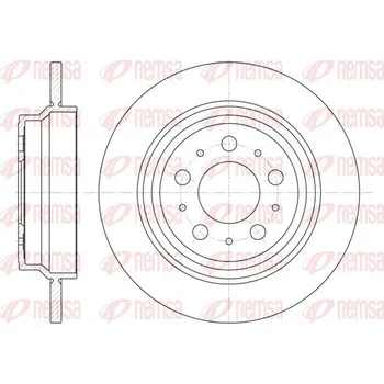 Brzdový kotouč Brzdový kotouč REMSA 6620.00