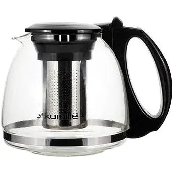 Konvice na čaj Kamille Skleněná konvice na čaj s nerezovým sítkem 1300 ml