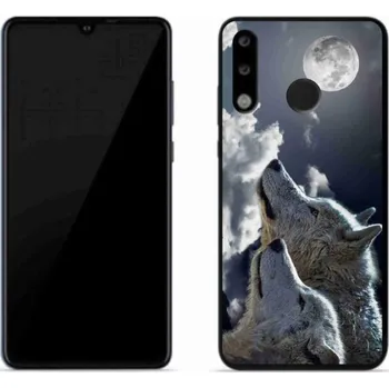 Pouzdro na mobilní telefon Gelový kryt mmCase na mobil Huawei P30 Lite - vlci