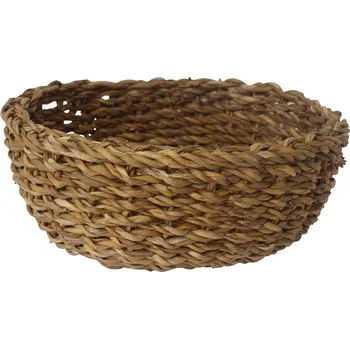 Košík kulatý velký pr.30x13cm mořská tráva