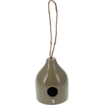 Hnízdní budka Budka ptačí 12x12x15cm keramická - mix variant či barev