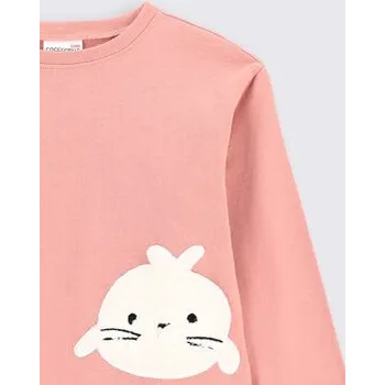 Dámská mikina Coccodrillo Mikina ZC2132901WIK Růžová Regular Fit 92