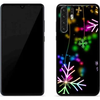 Pouzdro na mobilní telefon Gelový kryt mmCase na mobil Huawei P30 Pro - barevné vločky