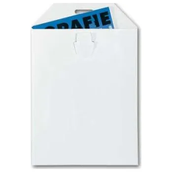 Kartonové obálky - A4, bílé, 10 ks