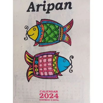 Kalendář nepálský kalendář 2024 - Aripan