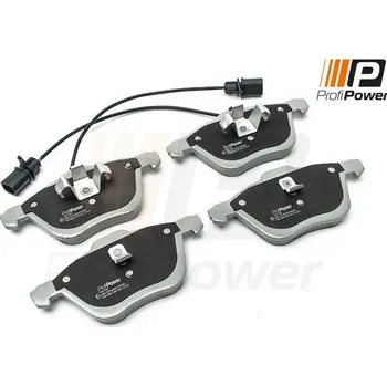 Brzdová destička Sada brzdových destiček, kotoučová brzda ProfiPower 1B1185