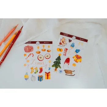 Samolepící dekorace ePipí Arch samolepek Vánoce