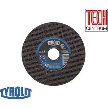 Příslušenství k brusce TYROLIT Kotouč řezací flex T41 125x1x22,2 OCEL 2v1 A60QB80 ACCU 34022959 (25ks) PREMIUM - 1 ks/ 98,16 Kč