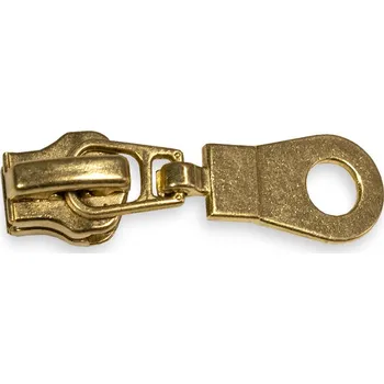 Zip jezdec ke kovovým zipům 5 mm Barva: nikl