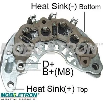 Autoelektrika Usměrňovač, generátor, , MOBILETRON, RD-39H