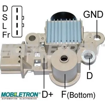 Alternátor Regulátor generátoru, 3737038310, MOBILETRON, VR-MD08