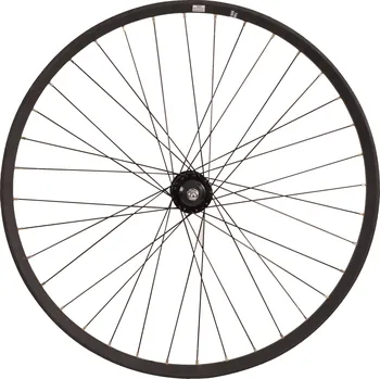 Městské kolo ELOPS Přední městské kolo 28" s kotoučovou brzdou ČERNÁ