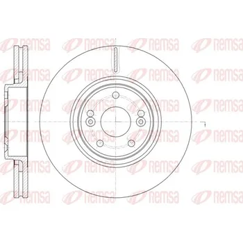 Brzdový kotouč Brzdový kotouč REMSA 61171.10
