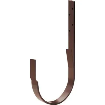 Střecha SATJAM jazýčkový žlabový hák 150mm Barva: RAL 9005 - Černá