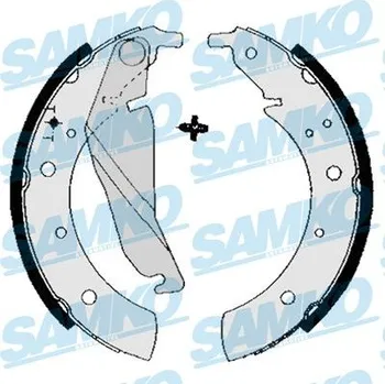 Brzdová čelist Sada brzdových čelistí SAMKO 84680