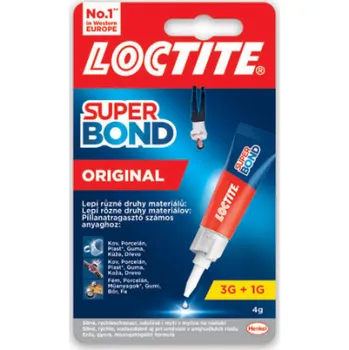 Stavebniny Vteřinová lepidla LOCTITE SuperBond ORIGINAL 4g