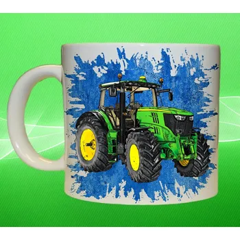 hrnek s traktorem John Deere 6210R III 150ml